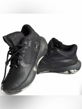 Under Armour Black Men's Low-Top Athletic Sneakers